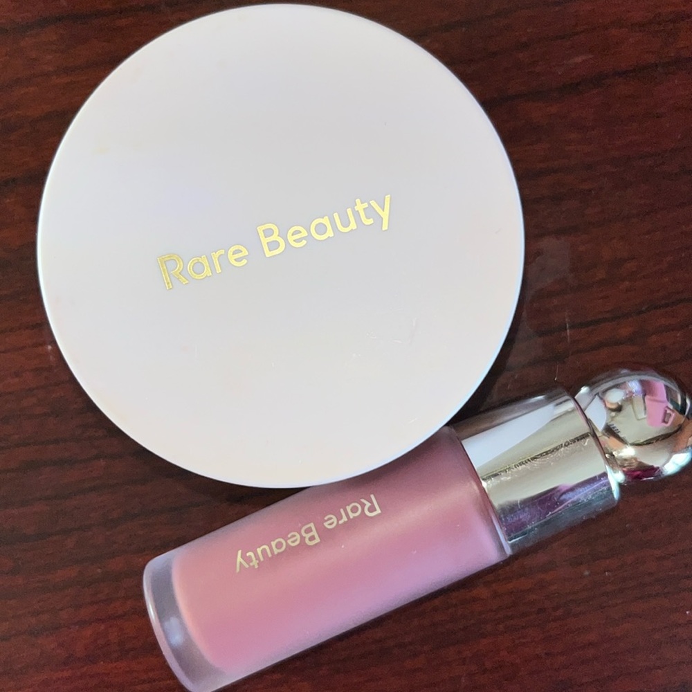 Rare Beauty Powder and Blush